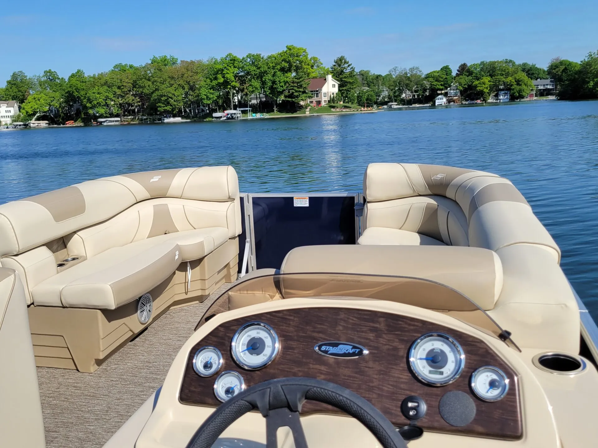 a boat parked next to a body of water