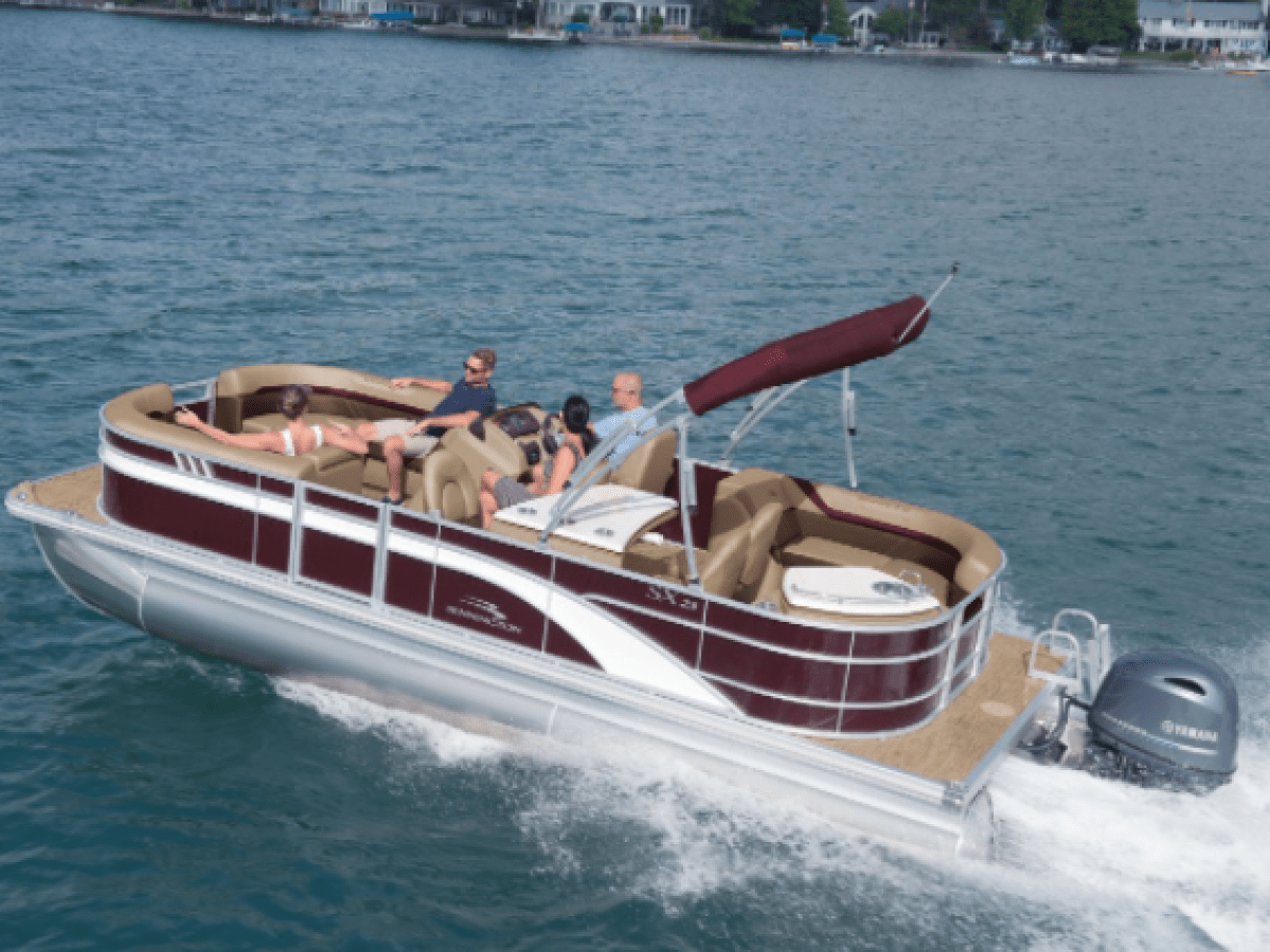 a small boat in a body of water